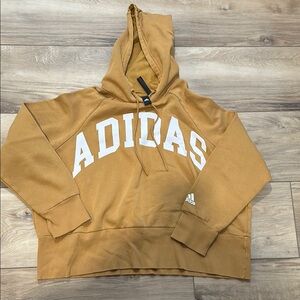 GUC Adidas Oversized Crop Hoodie Sz XL